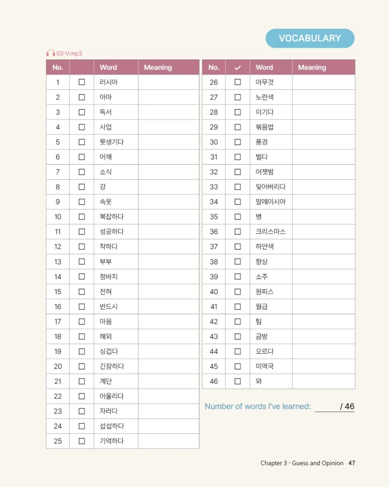 Master Korean Grammar - Level3